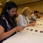 Hands on learning at the Conference