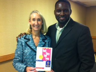 Elizabeth Craig and Sam Oduselu